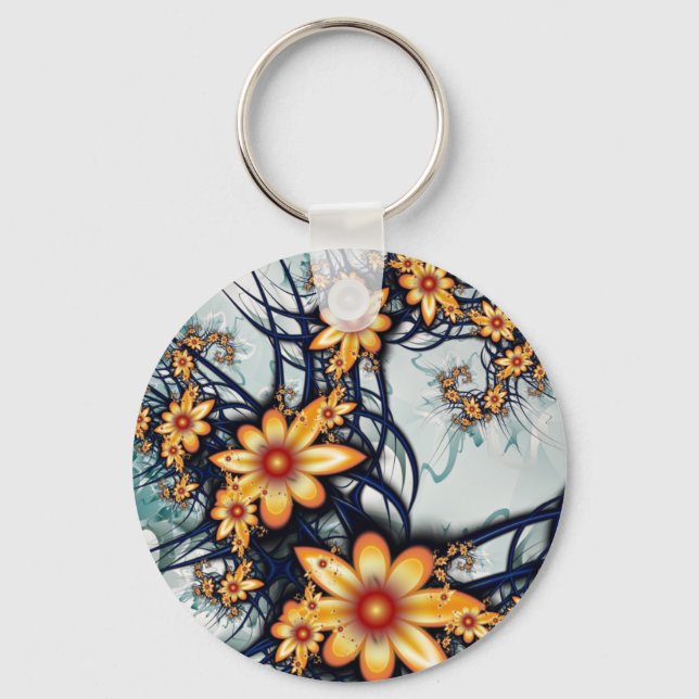 Flower Power Key Ring (Front)