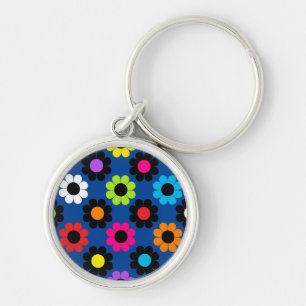 Flower Power Key Ring
