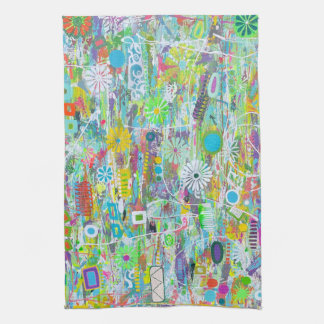 Flower Power Kitchen Towel