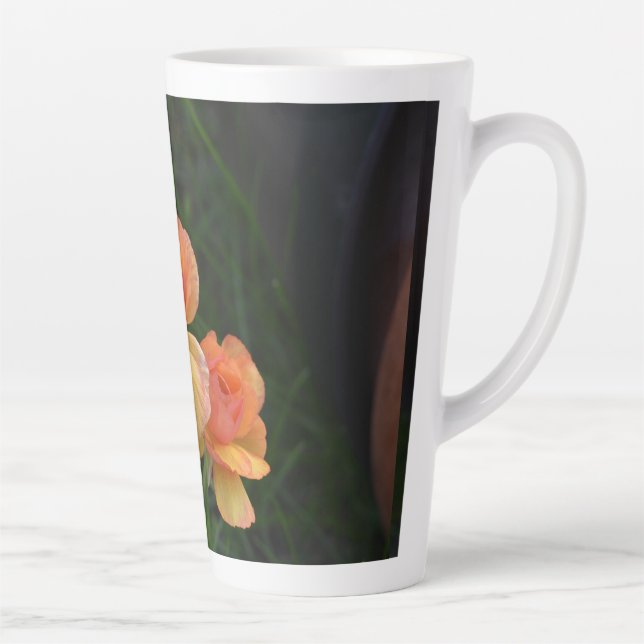Flower Power Latte Mug (Right)