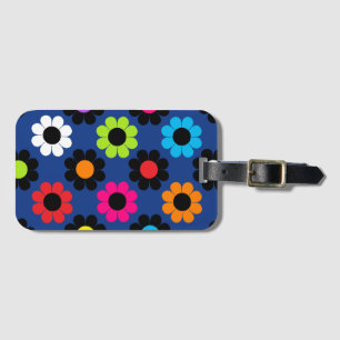 Flower Power Luggage Tag