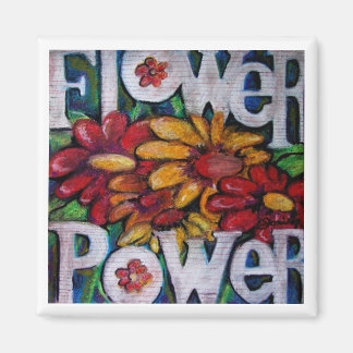 Flower Power Magnet