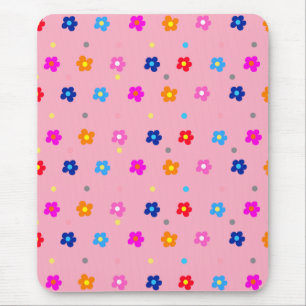 Flower Power Mouse Pad