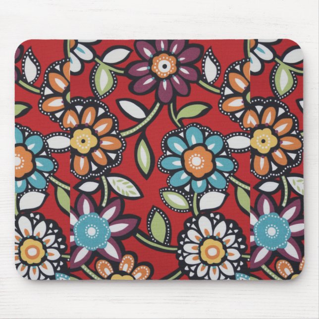 flower power mousepad (Front)
