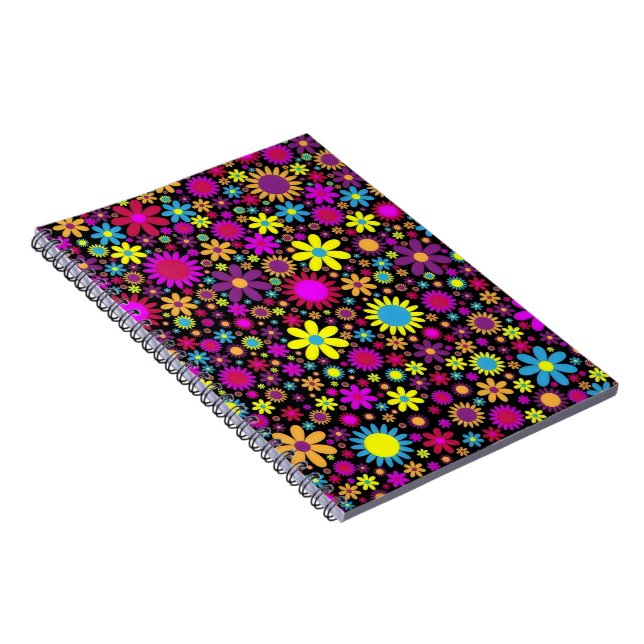 Flower Power Notebook (Right Side)