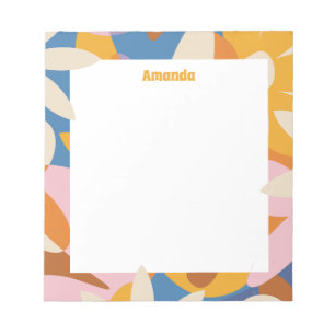 Flower Power Notepad