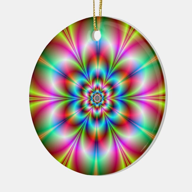 Flower Power Ornament (Left)