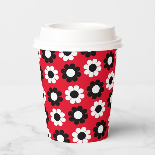 Flower Power Paper Cups (Back)