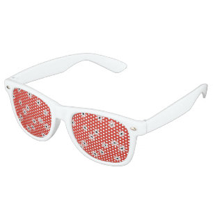 Flower Power Party Sunglasses! Retro Sunglasses