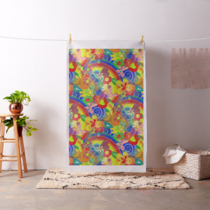 Flower Power Pattern + your ideas Fabric