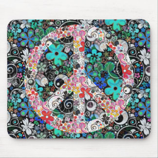 Flower Power Peace I | FlowerPower Mouse Pad