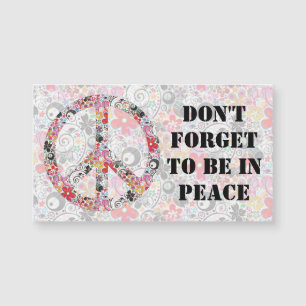 Flower Power Peace sign I + your backgr. & ideas