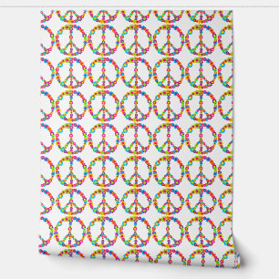 Flower Power Peace Wallpaper