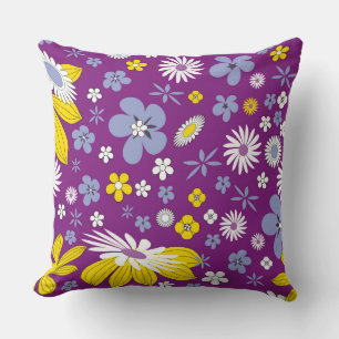 flower power pillow