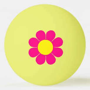 Flower Power Ping Pong Ball