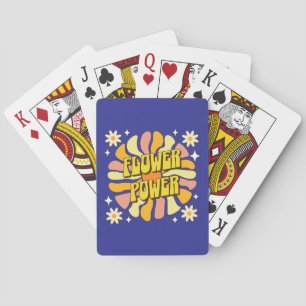 Flower Power Playing Cards