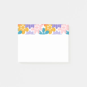 Flower Power Post-it Notes