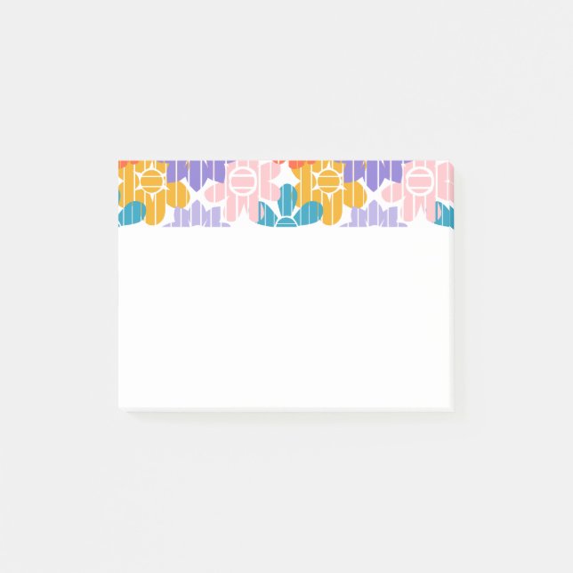 Flower Power  Post-it Notes (Front)