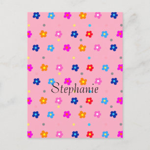 Flower Power Postcard