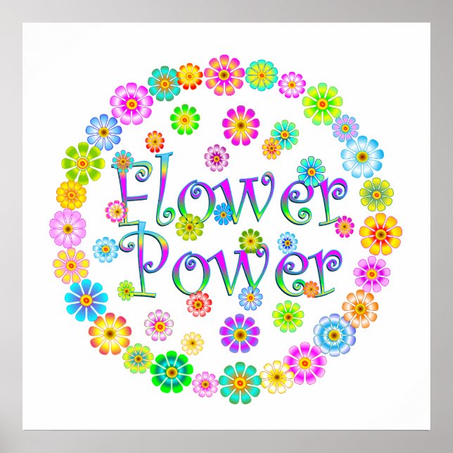 FLOWER Power Poster (Front)