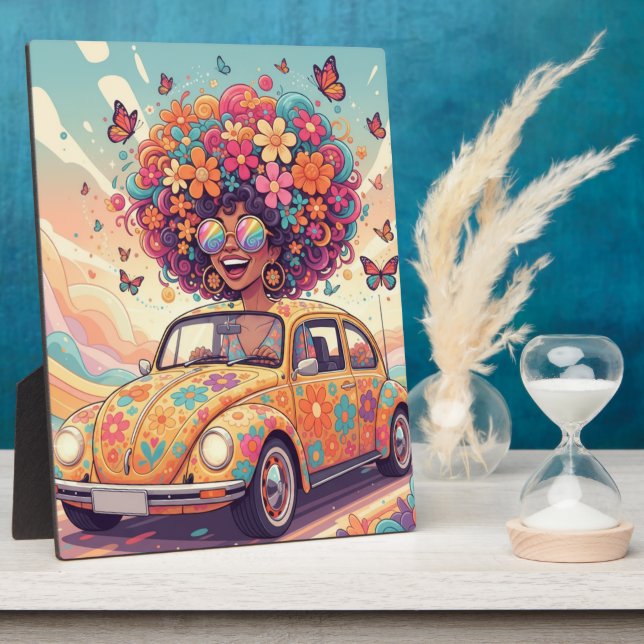 Flower Power Ride Plaque (Side)