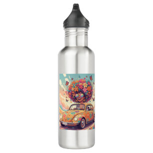 Flower Power Ride Water Bottle