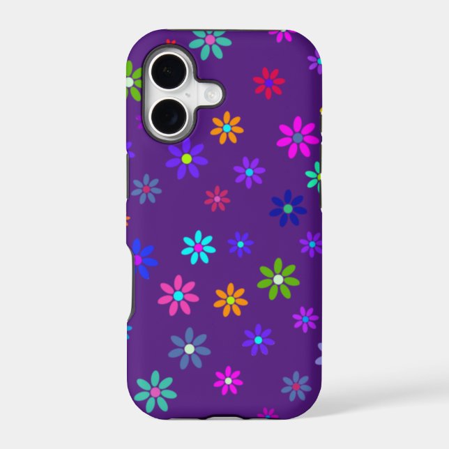Flower Power Shower - coloured pattern 1 (Back)