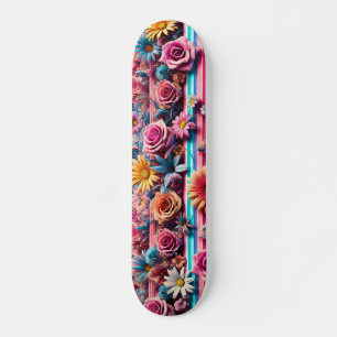 Flower Power Shred Skateboard