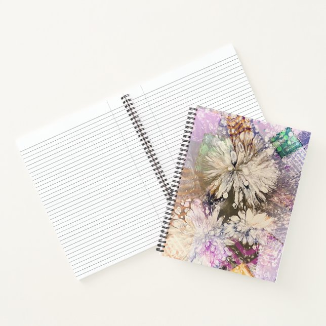 Flower Power Spiral Notebook (Inside)