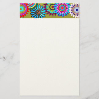 Flower Power Stationery