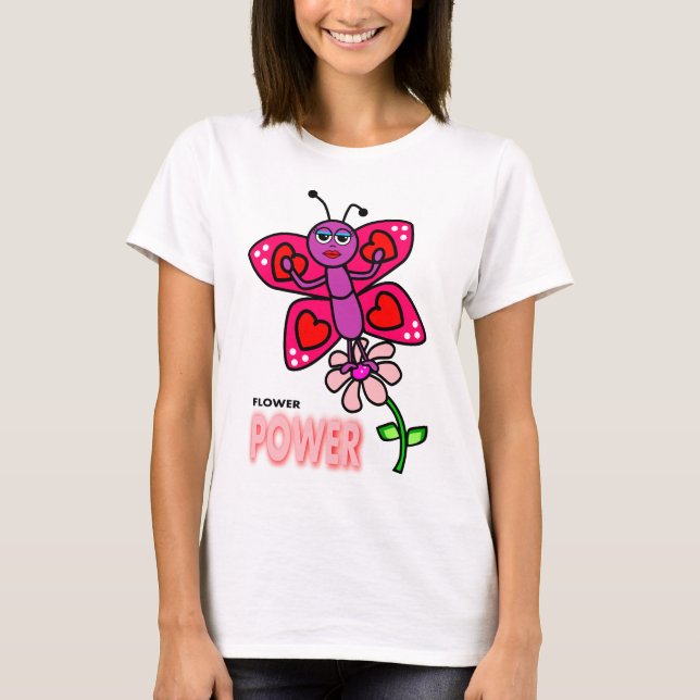 Flower Power T-shirt (Front)