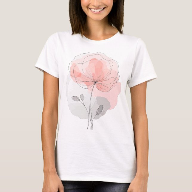 flower power T-Shirt (Front)