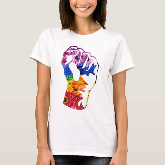 Flower power T-Shirt (Front)