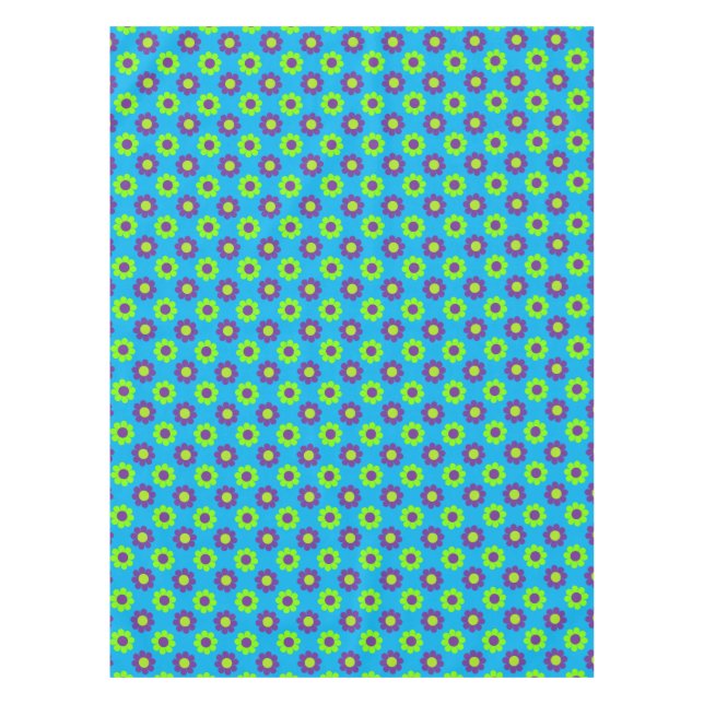 Flower Power Tablecloth (Front)
