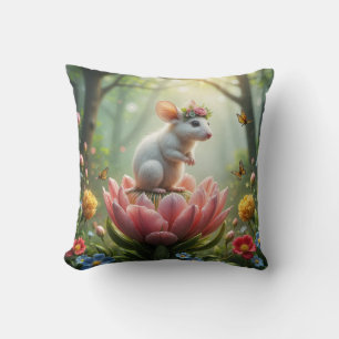 Flower Power Throw Pillow