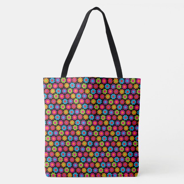 Flower Power Tote Bag (Front)