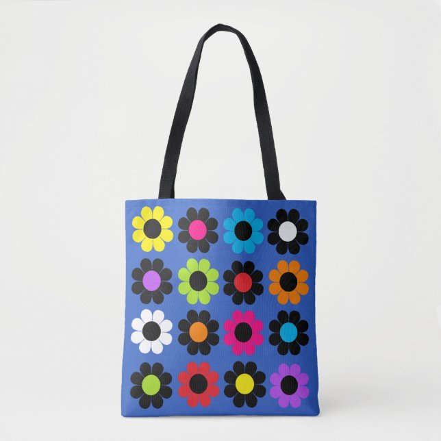 Flower Power Tote Bag (Front)