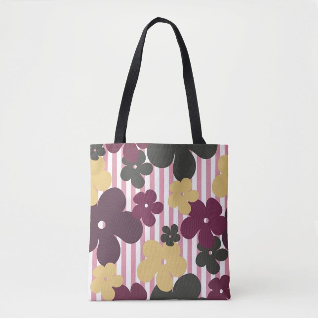 Flower Power Tote Bag (Front)