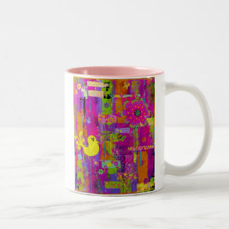 Flower Power Two Tone Mug