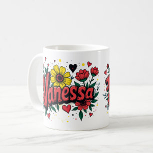Flower Power Vanessa 1 Coffee Mug