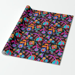 Flower Power Wrapping Paper