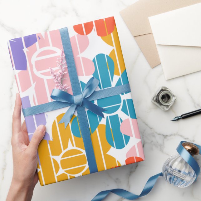 Flower Power  Wrapping Paper (Gifting)