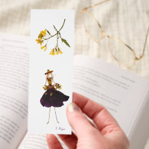 Flower Pressed Silhouette From The Original Art
