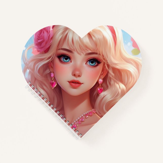 Flower princess  notebook (Front)