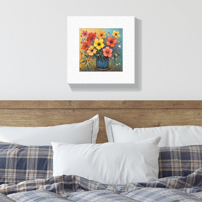 Flower Print (Insitu (Bedroom))