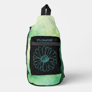 Flower Print Cut Sew Bag