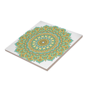 Flower Print Tile