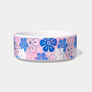 Flower Rain Hawaiian Pet Bowls