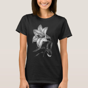 Flower Retro Vintage Florist Plant Gardener T-Shirt