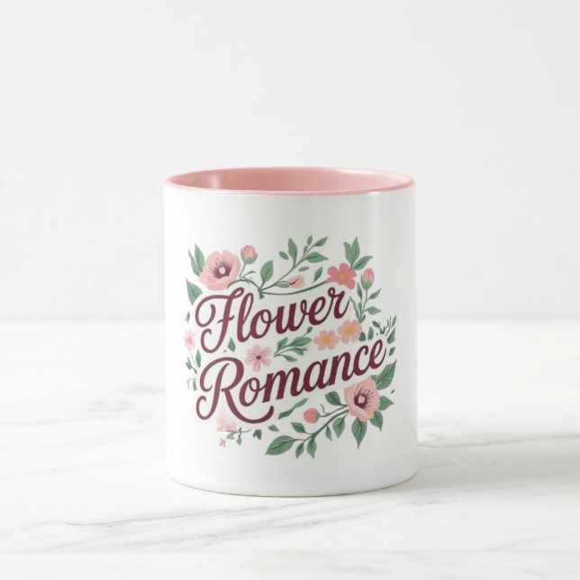 Flower Romance Floral Mug (Center)